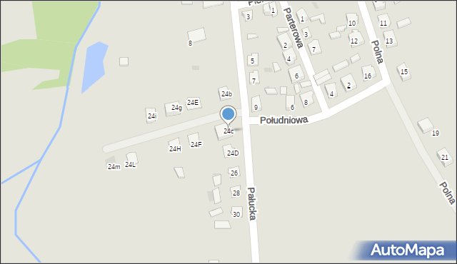 Janowiec Wielkopolski, Pałucka, 24c, mapa Janowiec Wielkopolski