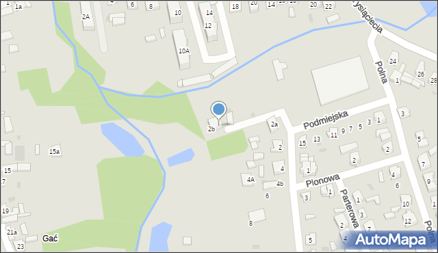 Janowiec Wielkopolski, Pałucka, 2d, mapa Janowiec Wielkopolski