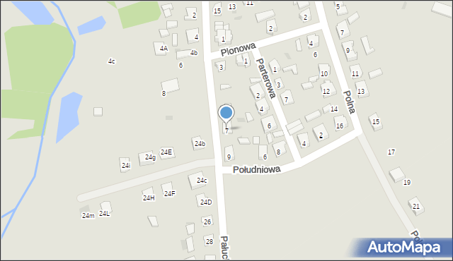 Janowiec Wielkopolski, Pałucka, 7, mapa Janowiec Wielkopolski