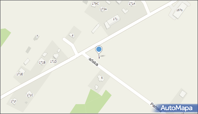 Jarocin, Pańska, 1, mapa Jarocin