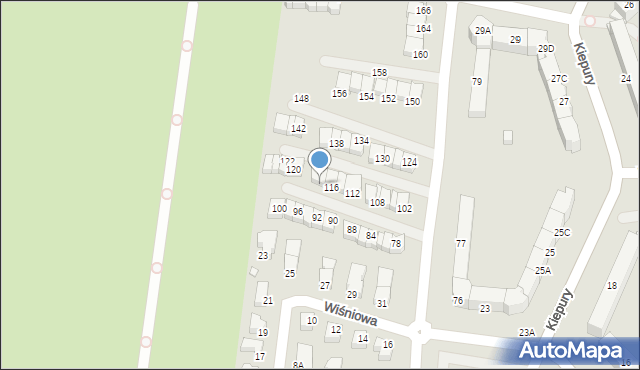 Jelenia Góra, Paderewskiego Ignacego Jana, 118, mapa Jelenia Góra