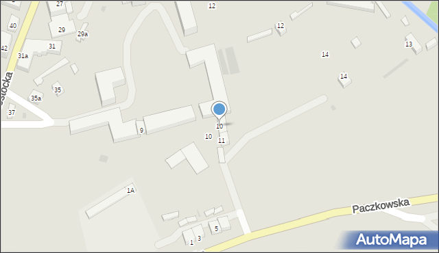 Kamieniec Ząbkowicki, Paczkowska, 10, mapa Kamieniec Ząbkowicki