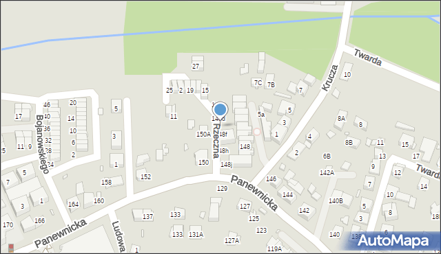 Katowice, Panewnicka, 148e, mapa Katowic