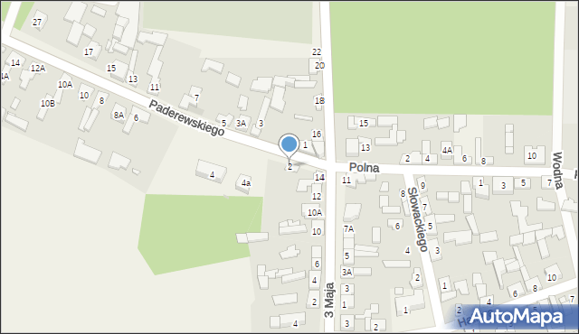Kazimierz, Paderewskiego Ignacego Jana, 2, mapa Kazimierz