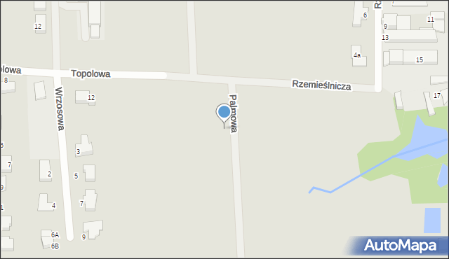 Kobylnica, Palmowa, 4, mapa Kobylnica