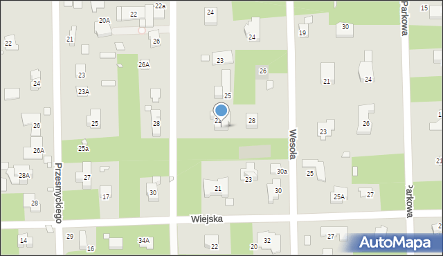 Konstancin-Jeziorna, Pańska, 27, mapa Konstancin-Jeziorna