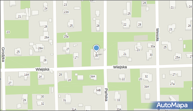 Konstancin-Jeziorna, Pańska, 30, mapa Konstancin-Jeziorna