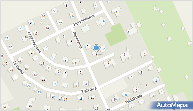 Kościelna Wieś, Panorama, 3, mapa Kościelna Wieś