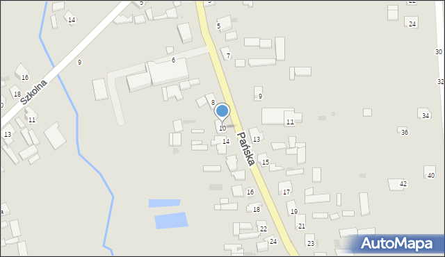 Kosów Lacki, Pańska, 10, mapa Kosów Lacki