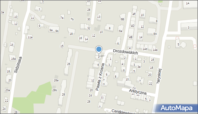 Kraków, Pawła z Krosna, 2, mapa Krakowa