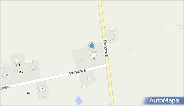 Kraśniczyn, Parkowa, 39A, mapa Kraśniczyn