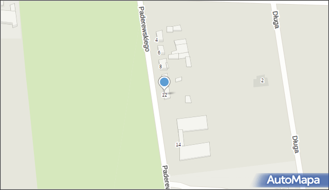 Krośniewice, Paderewskiego Ignacego Jana, 12, mapa Krośniewice