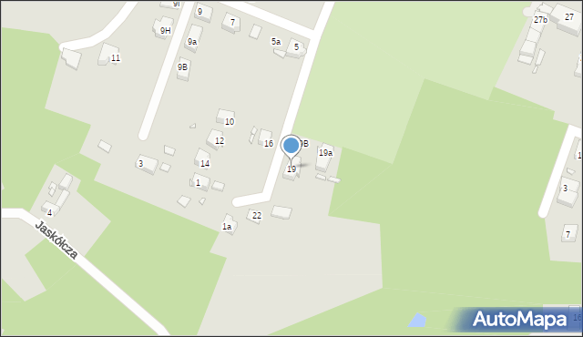 Krosno Odrzańskie, Paderewskiego Ignacego Jana, 19, mapa Krosno Odrzańskie