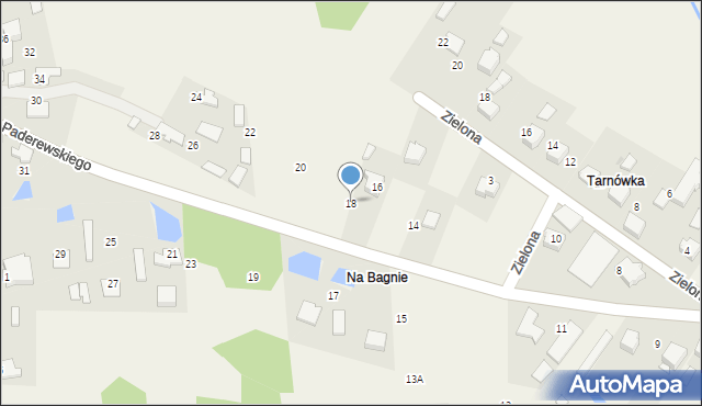 Krzywopłoty, Paderewskiego Stanisława, por., 18, mapa Krzywopłoty