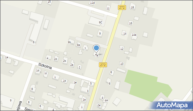 Laskowice, Parkowa, 7a, mapa Laskowice