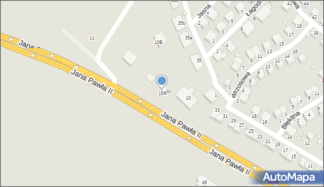 Lubań, Papieża Jana Pawła II, 10A, mapa Lubań