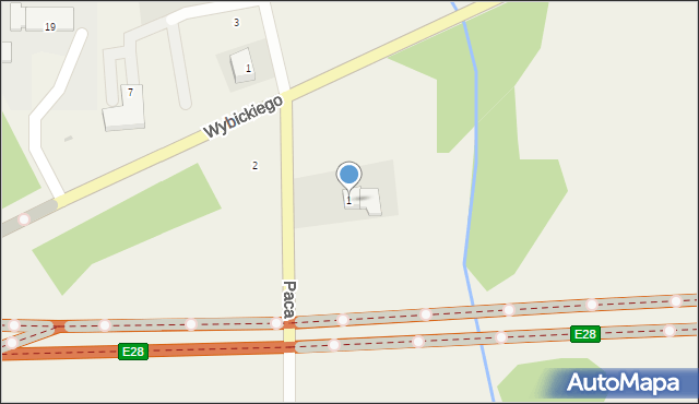 Lublewo Gdańskie, Paca Ludwika, hetm., 1, mapa Lublewo Gdańskie