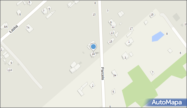 Lutomiersk, Pabianicka, 14, mapa Lutomiersk