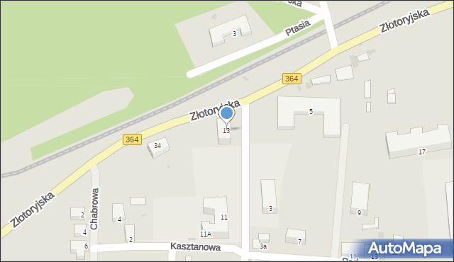 Lwówek Śląski, Pałacowa, 13, mapa Lwówek Śląski