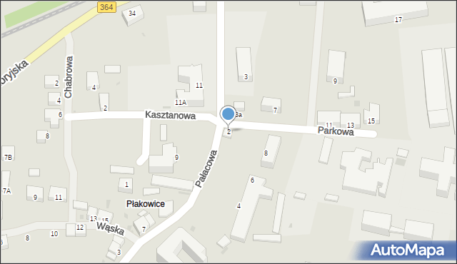 Lwówek Śląski, Parkowa, 2, mapa Lwówek Śląski