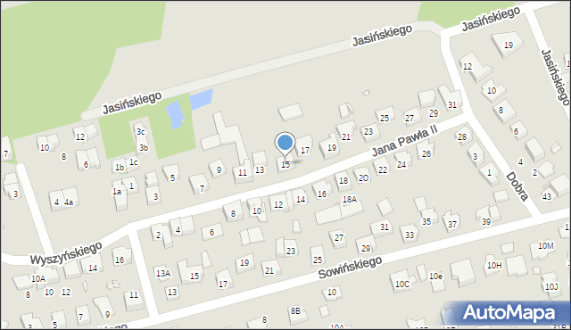 Marki, Papieża Jana Pawła II, 15, mapa Marki