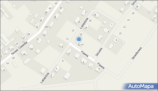 Mechlin, Pawia, 6, mapa Mechlin