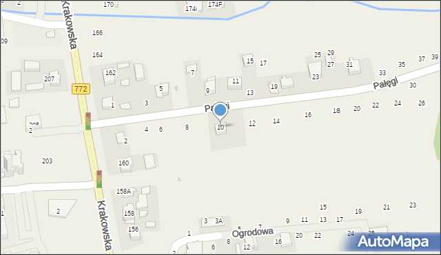 Michałowice, Pałęgi Mariana, ks., 10, mapa Michałowice