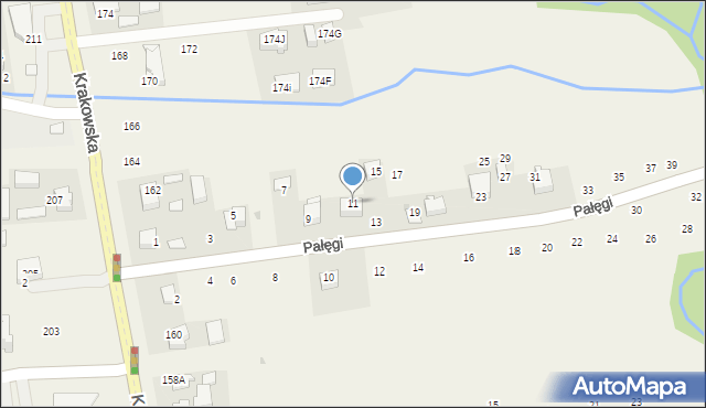 Michałowice, Pałęgi Mariana, ks., 11, mapa Michałowice