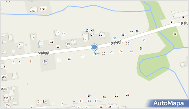 Michałowice, Pałęgi Mariana, ks., 18, mapa Michałowice