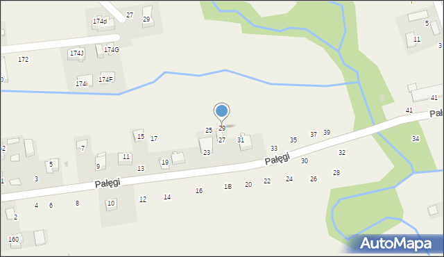 Michałowice, Pałęgi Mariana, ks., 29, mapa Michałowice