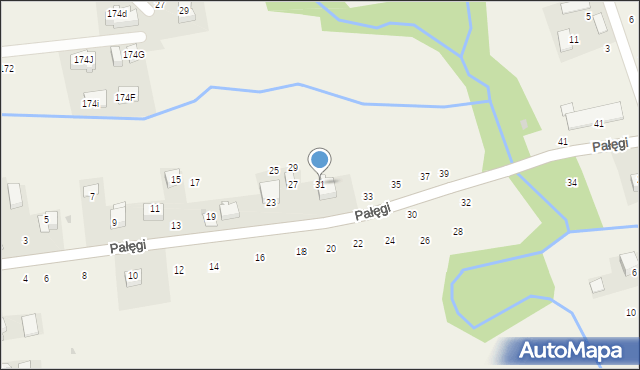 Michałowice, Pałęgi Mariana, ks., 31, mapa Michałowice