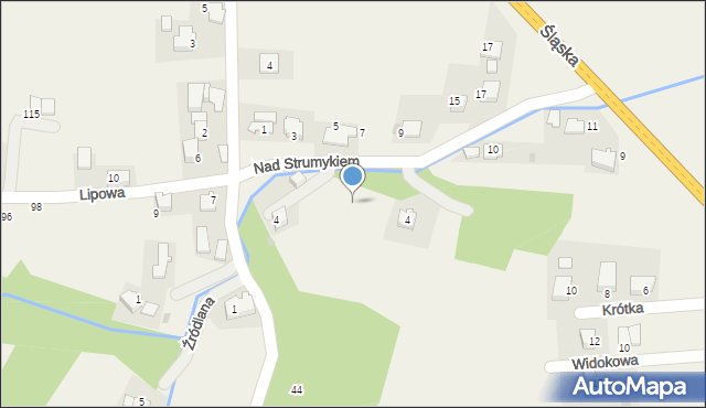 Młynka, Parkowa, 2, mapa Młynka