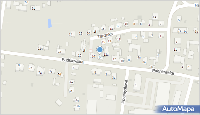 Mogilno, Padniewska, 14, mapa Mogilno
