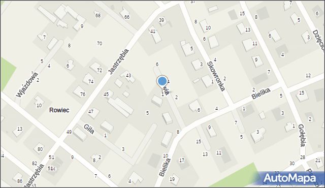 Murowaniec, Pawia, 1, mapa Murowaniec