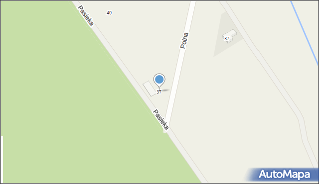 Nekielka, Pasieka, 37, mapa Nekielka