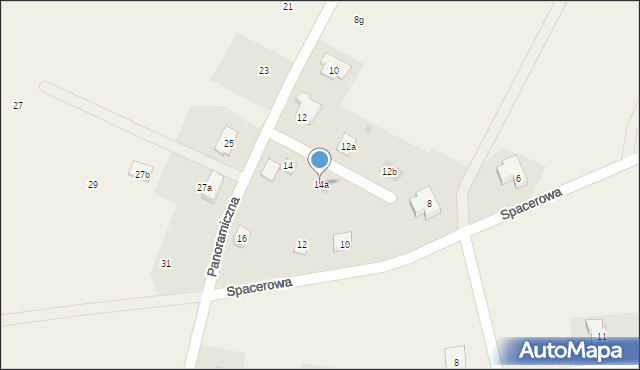 Nowa Wieś Malborska, Panoramiczna, 14a, mapa Nowa Wieś Malborska