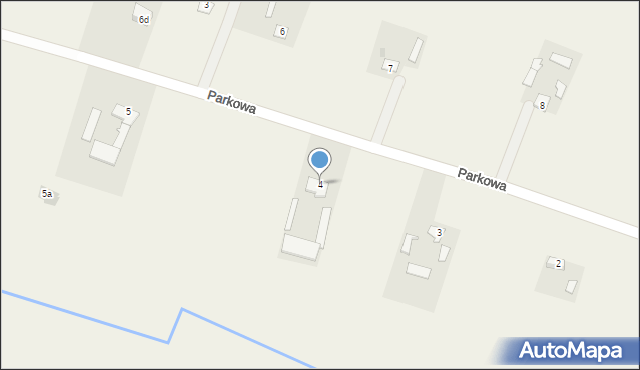 Nowe Paski, Parkowa, 29, mapa Nowe Paski