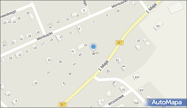 Nowogrodziec, Paderewskiego Ignacego Jana, 46, mapa Nowogrodziec