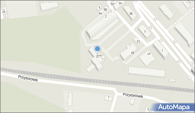 Nowy Dwór Mazowiecki, Paderewskiego Ignacego Jana, 1C, mapa Nowy Dwór Mazowiecki