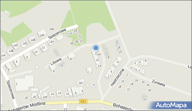 Nowy Dwór Mazowiecki, Parkowa, 6, mapa Nowy Dwór Mazowiecki