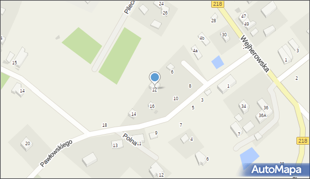 Nowy Dwór Wejherowski, Pawłowskiego Jana, ks., 12, mapa Nowy Dwór Wejherowski