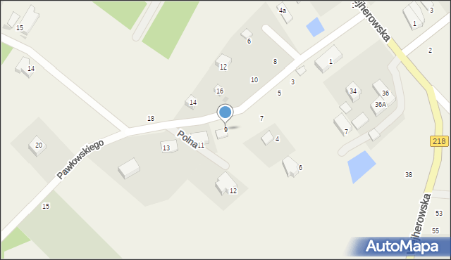 Nowy Dwór Wejherowski, Pawłowskiego Jana, ks., 9, mapa Nowy Dwór Wejherowski
