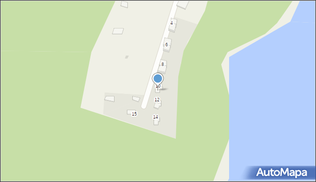 Oleszno, Parkowa, 10a, mapa Oleszno