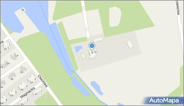 Osowiec, Parkowa, 5, mapa Osowiec