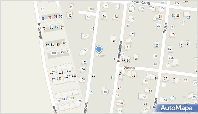 Ożarów Mazowiecki, Parkietowa, 9a, mapa Ożarów Mazowiecki