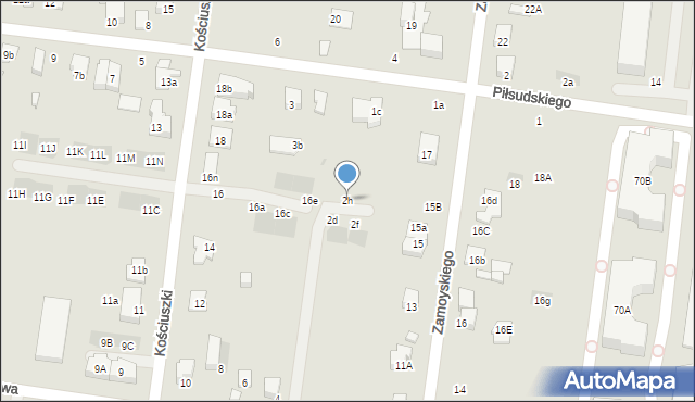 Ożarów Mazowiecki, Parkowa, 2h, mapa Ożarów Mazowiecki