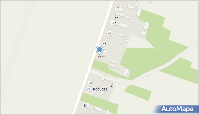 Paary, Paary, 26, mapa Paary