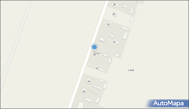 Paary, Paary, 42, mapa Paary