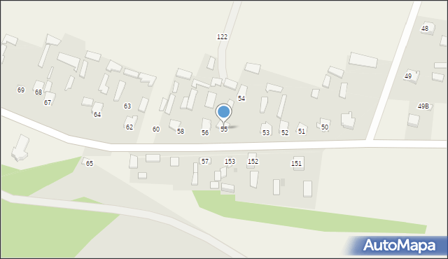 Paary, Paary, 55, mapa Paary