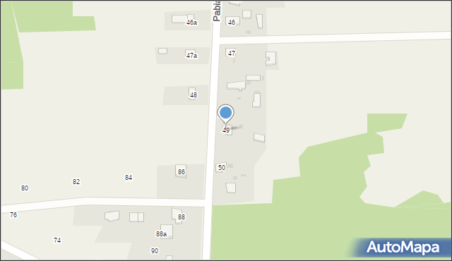 Pabianice, Pabianice, 49, mapa Pabianic